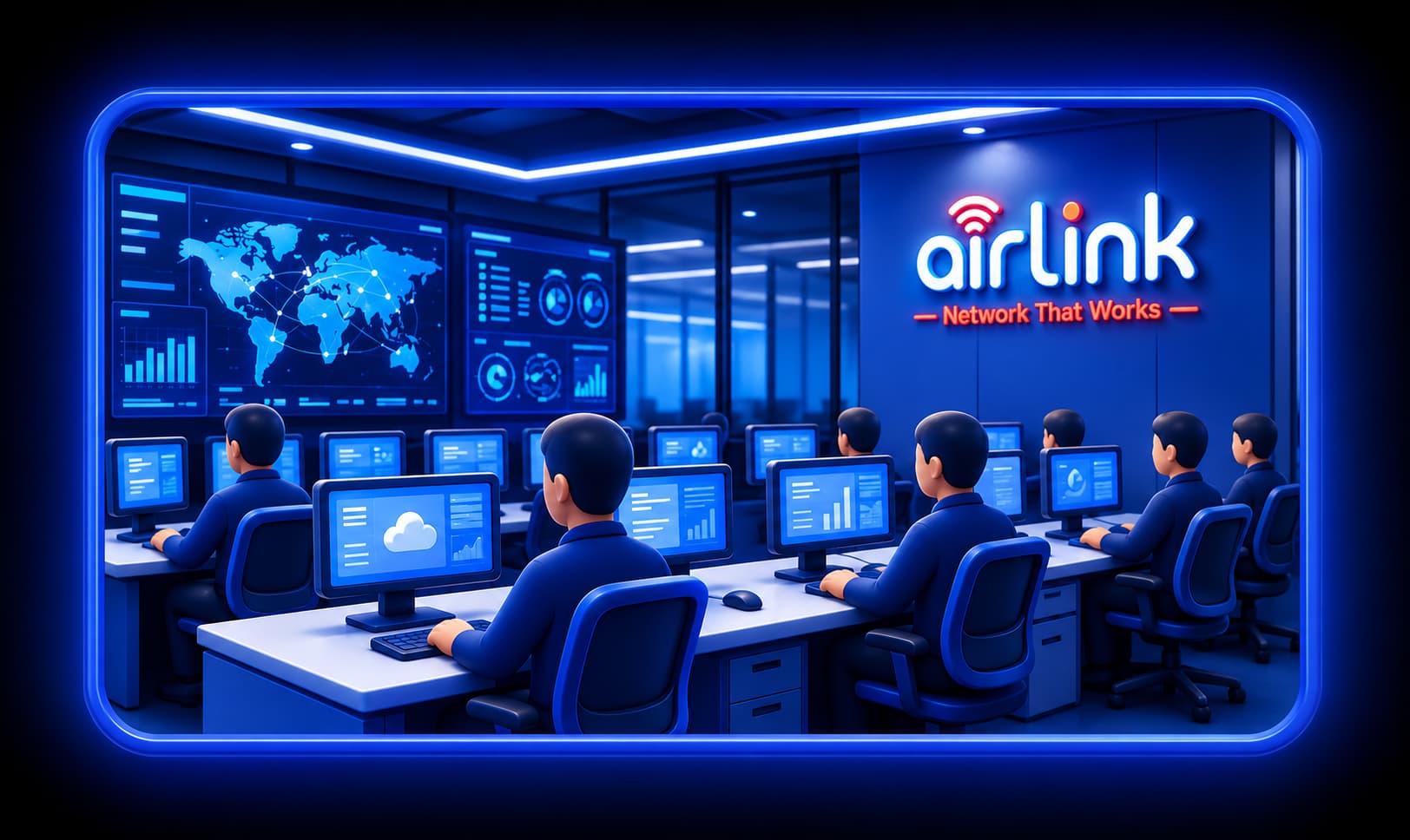 Airlink Network Performance Infrastructure